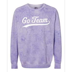 Go Team Colorblast Crewneck Sweatshirt