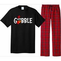 Gobble Thanksgiving Pajama Set