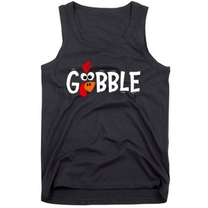 Gobble Thanksgiving Tank Top