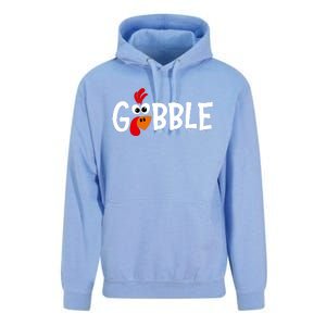 Gobble Thanksgiving Unisex Surf Hoodie