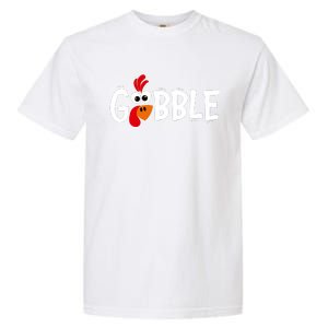 Gobble Thanksgiving Garment-Dyed Heavyweight T-Shirt