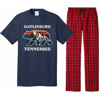 Gatlinburg Tennessee Great Smoky Mountains Bear Souvenir Pajama Set