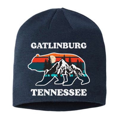 Gatlinburg Tennessee Great Smoky Mountains Bear Souvenir Sustainable Beanie