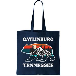 Gatlinburg Tennessee Great Smoky Mountains Bear Souvenir Tote Bag