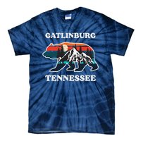 Gatlinburg Tennessee Great Smoky Mountains Bear Souvenir Tie-Dye T-Shirt