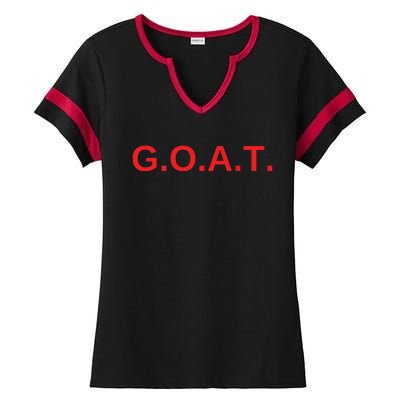 GOAT Tees Ladies Halftime Notch Neck Tee