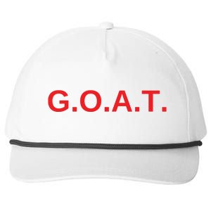 GOAT Tees Snapback Five-Panel Rope Hat