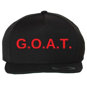 GOAT Tees Wool Snapback Cap