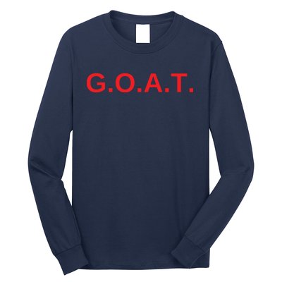 GOAT Tees Long Sleeve Shirt