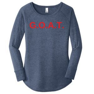 GOAT Tees Women's Perfect Tri Tunic Long Sleeve Shirt