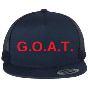 GOAT Tees Flat Bill Trucker Hat