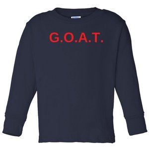 GOAT Tees Toddler Long Sleeve Shirt