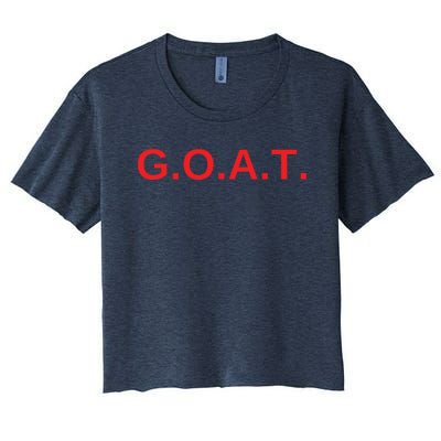 GOAT Tees Women's Crop Top Tee