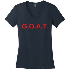 GOAT Tees Women's V-Neck T-Shirt