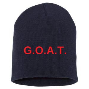 GOAT Tees Short Acrylic Beanie