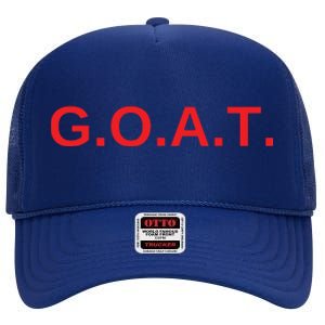 GOAT Tees High Crown Mesh Back Trucker Hat