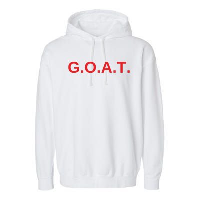 GOAT Tees Garment-Dyed Fleece Hoodie