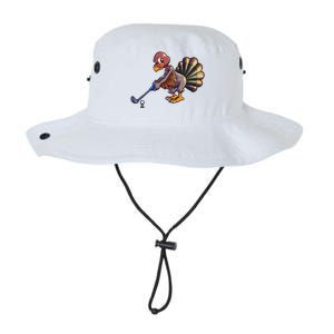 Golfing Turkey Golf Club Funny Thanksgiving Legacy Cool Fit Booney Bucket Hat