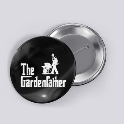 Gardening The Gardenfather Movie Pun Fathers Day Button