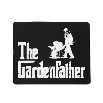 Gardening The Gardenfather Movie Pun Fathers Day Mousepad