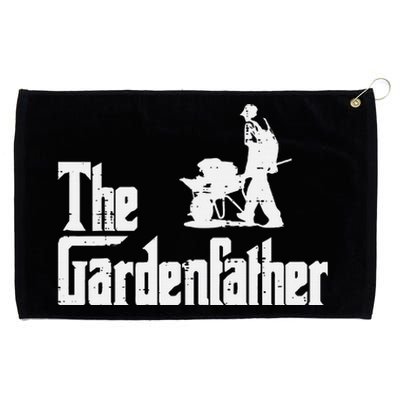 Gardening The Gardenfather Movie Pun Fathers Day Grommeted Golf Towel