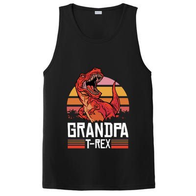 Grandpa Tcute Giftrex With A Dinosaur Cute Gift PosiCharge Competitor Tank