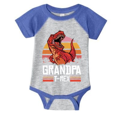 Grandpa Tcute Giftrex With A Dinosaur Cute Gift Infant Baby Jersey Bodysuit