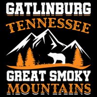 Gatlinburg Tennessee Great Smoky Mountains Souvenirs Bear Cooling Performance Crew T-Shirt