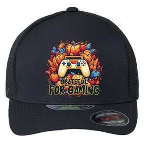 Gaming Thanksgiving Gift Flexfit Unipanel Trucker Cap