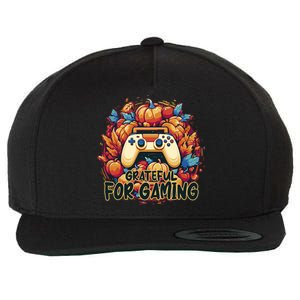 Gaming Thanksgiving Gift Wool Snapback Cap