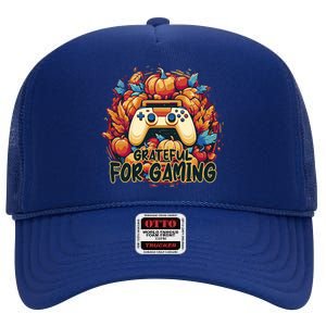 Gaming Thanksgiving Gift High Crown Mesh Back Trucker Hat