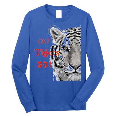 Go Tigers Go Sports Football Baseball Basketball Tigers Great Gift Long Sleeve Shirt