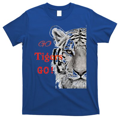 Go Tigers Go Sports Football Baseball Basketball Tigers Great Gift T-Shirt