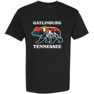 Gatlinburg Tennessee Great Smoky Mountains Bear Souvenir Garment-Dyed Heavyweight T-Shirt