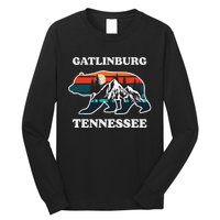 Gatlinburg Tennessee Great Smoky Mountains Bear Souvenir Long Sleeve Shirt