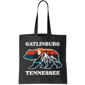 Gatlinburg Tennessee Great Smoky Mountains Bear Souvenir Tote Bag