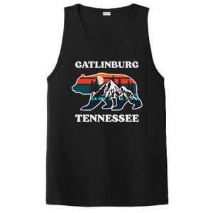 Gatlinburg Tennessee Great Smoky Mountains Bear Souvenir PosiCharge Competitor Tank