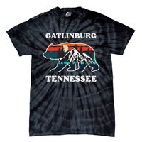 Gatlinburg Tennessee Great Smoky Mountains Bear Souvenir Tie-Dye T-Shirt