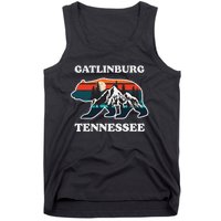 Gatlinburg Tennessee Great Smoky Mountains Bear Souvenir Tank Top