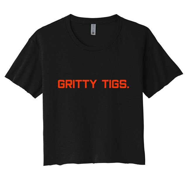 Gritty Tigs Women's Crop Top Tee