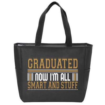 Graduate T Graduated Now Im All Zip Tote Bag