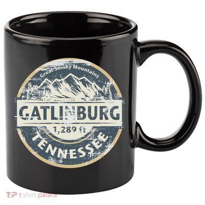 Gatlinburg Tennessee 11oz C Handle Ceramic Mug