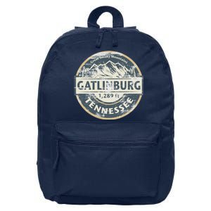 Gatlinburg Tennessee 16 in Basic Backpack