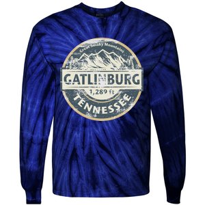 Gatlinburg Tennessee Tie-Dye Long Sleeve Shirt