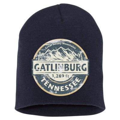 Gatlinburg Tennessee Short Acrylic Beanie
