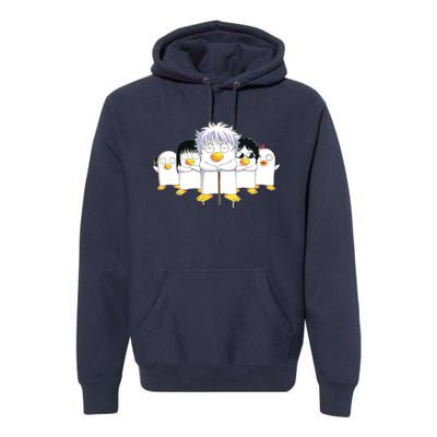 Gintama The Gang Elizabeth Version Premium Hoodie