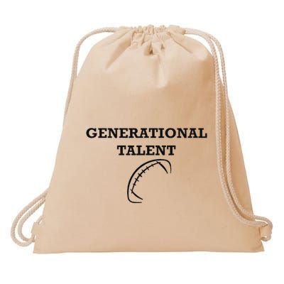 Generational Talent Drawstring Bag