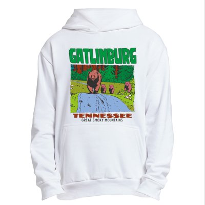 Gatlinburg Tennessee Great Smoky Mountains Bear Urban Pullover Hoodie