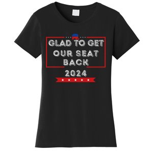 Glad To Get Our Seat Back. Donald Election Women's T-Shirt