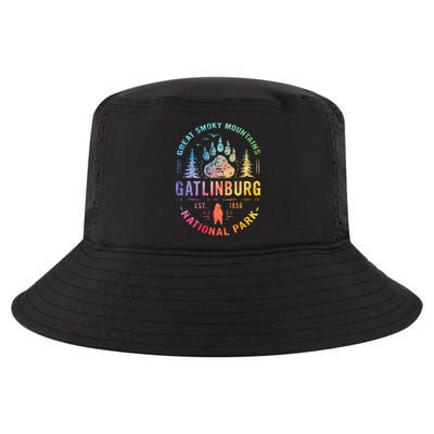 Gatlinburg Tennessee Great Smoky Mountains Cool Comfort Performance Bucket Hat